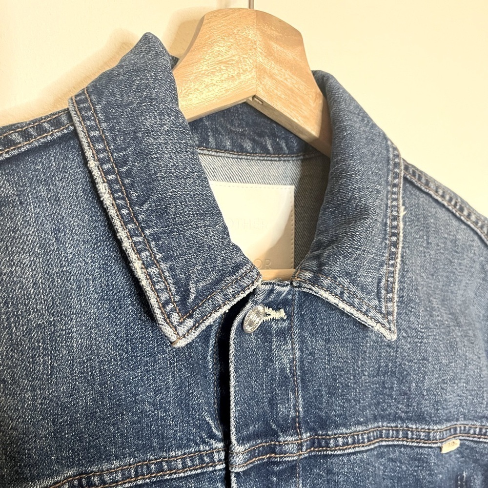 MOTHER Superior The Back Road Jacket in Running with Scissors Size Small - Picture 8 of 16